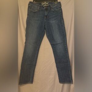 Old Navy Women's Straight Leg Jeans in Blue Denim